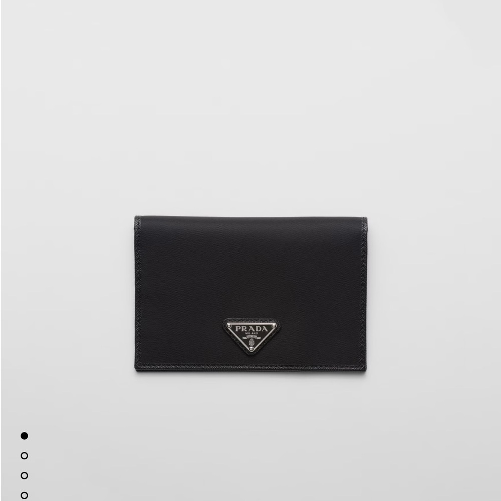 Prada Black Saffiano Leather Card Holder